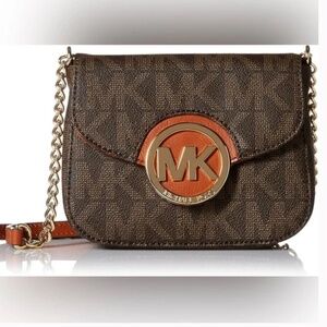Michael Michael Kors Fulton Womens Small Crossbody Handbag